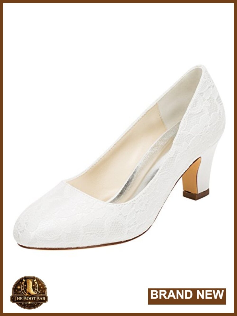 Women's Satin Stiletto Heel Wedding Pumps Closed Toe